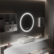 60 cm -es kerek LED -tükör, Stellaire Touch, Letiltó Rendszer, Daisy