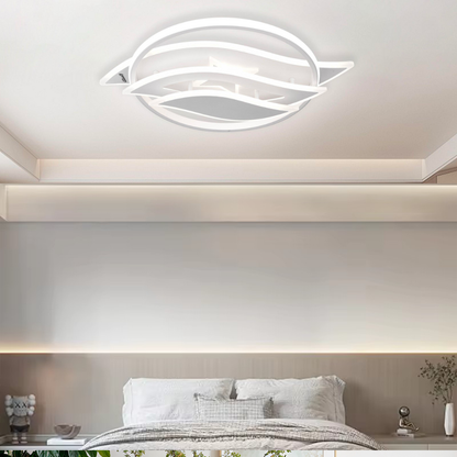 LED -vágy Jarria 52W távvezérléssel, hideg/forró/semleges/RGB fény, fehér, fehér