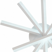 LED csillár ZOE távirányítóval, 67W, hideg/meleg/semleges fény, szabályozható, fehér