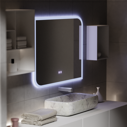 Mirror LED Touch Infinitum Demist System 80X60cm E69S/80X60