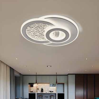 LED LED Kompacic 34W, 3 kör, hideg/forró/semleges fény, fehér