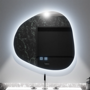 Organic LED tükör 60x60cm, Duna Touch, Páramentesítő rendszer, Dimmelhető