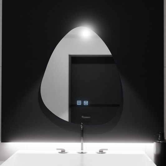Organic LED tükör 80x60cm - Fluido Touch Deframame Dimable System