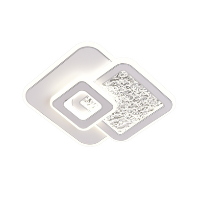 LED LED Kompacic 36W, 3 négyzet, hideg/forró/semleges fény, fehér
