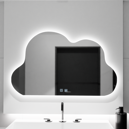 Mirror LED vagy 60x40cm, Nuvaa Touch, DiMabila