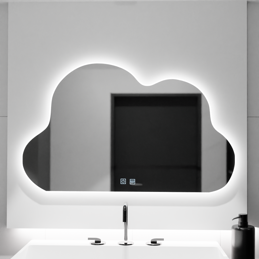 Mirror LED vagy 60x40cm, Nuvaa Touch, DiMabila