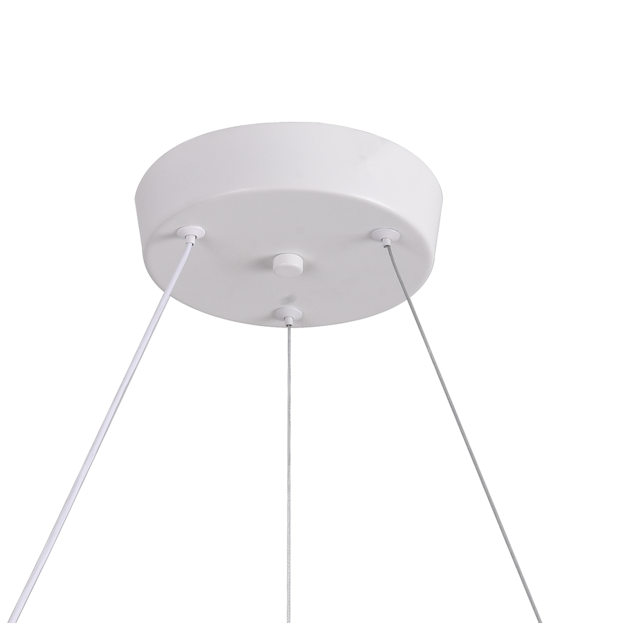 LULUS LED PRISM LUMINIS, CRYSTAL ÉS MÉG, 210W, 4 CIRCLES, DIMILE, állítható magasság, hideg/forró/semleges fény, fényűző világítás