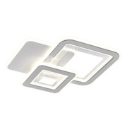 LED LED négyzet 34W, 3 négyzet, hideg/forró/semleges fény, fehér