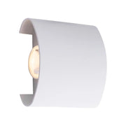Fantasis külső és belső LED, 2 forrás x 1w, ip65, fém, fehér, 3000 ezer