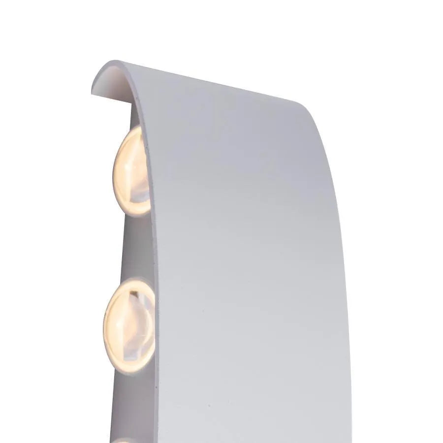 Fantasis alkalmazza a belső/külső LED -t, 10 forrás x 1w, ip65, fehér, 3000k