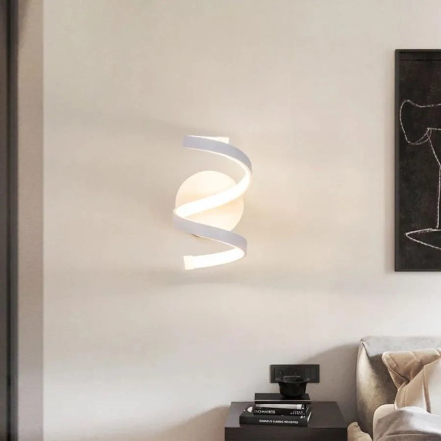 Vigyen fel LED ceren 24W, szilikon és fém, fehér