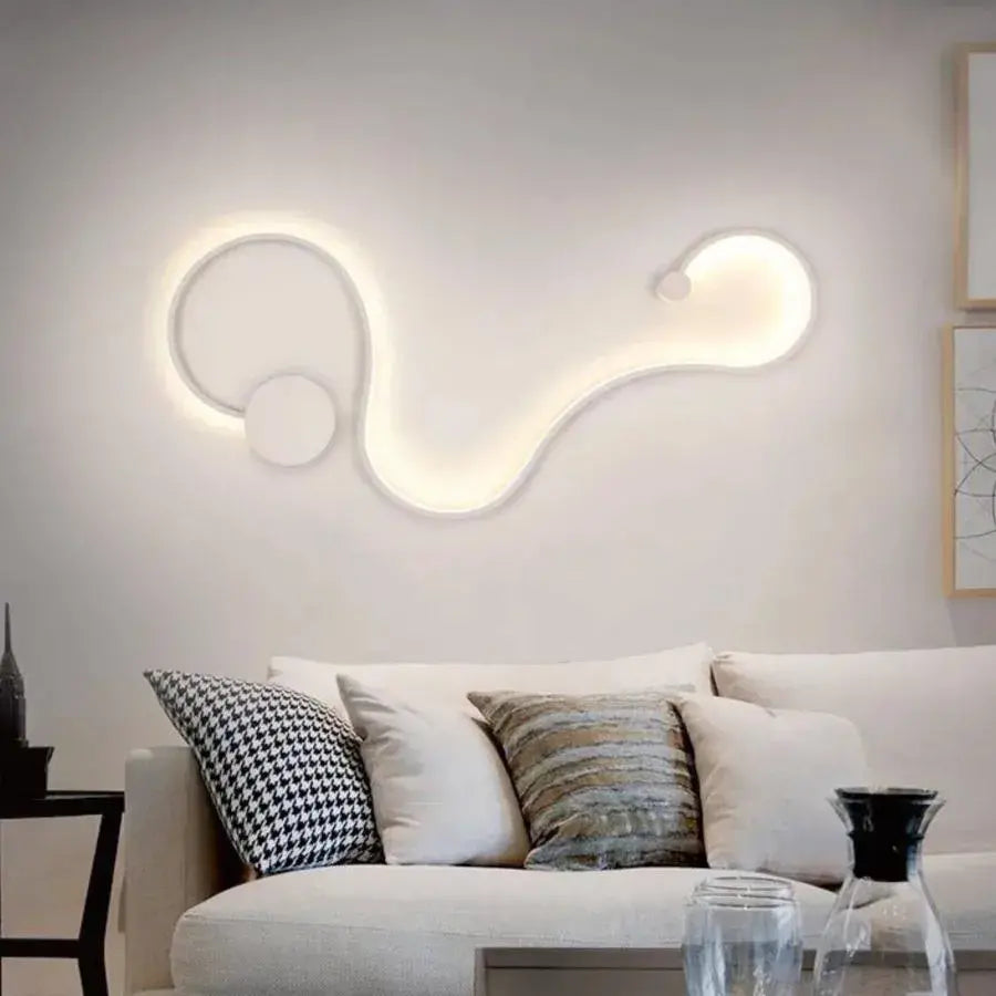Alkalmazza a LED Deborah 38W dekoratív fény/forró/semleges fém és fehér szilikon