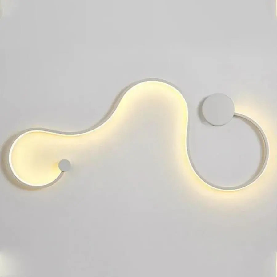 Alkalmazza a LED Deborah 38W dekoratív fény/forró/semleges fém és fehér szilikon