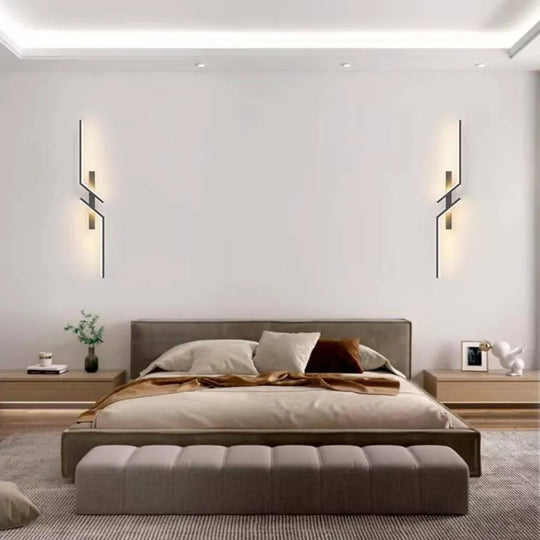 Elliana LED fali lámpa 18W fekete fehér Beltéri fali lámpák Alapértelmezett cím Alessandro Design