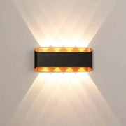 Alkalmazza a LED külső LED Elliot 8W fekete aranyat