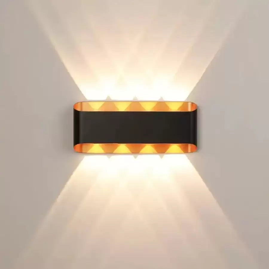 Alkalmazza a LED külső LED Elliot 8W fekete aranyat