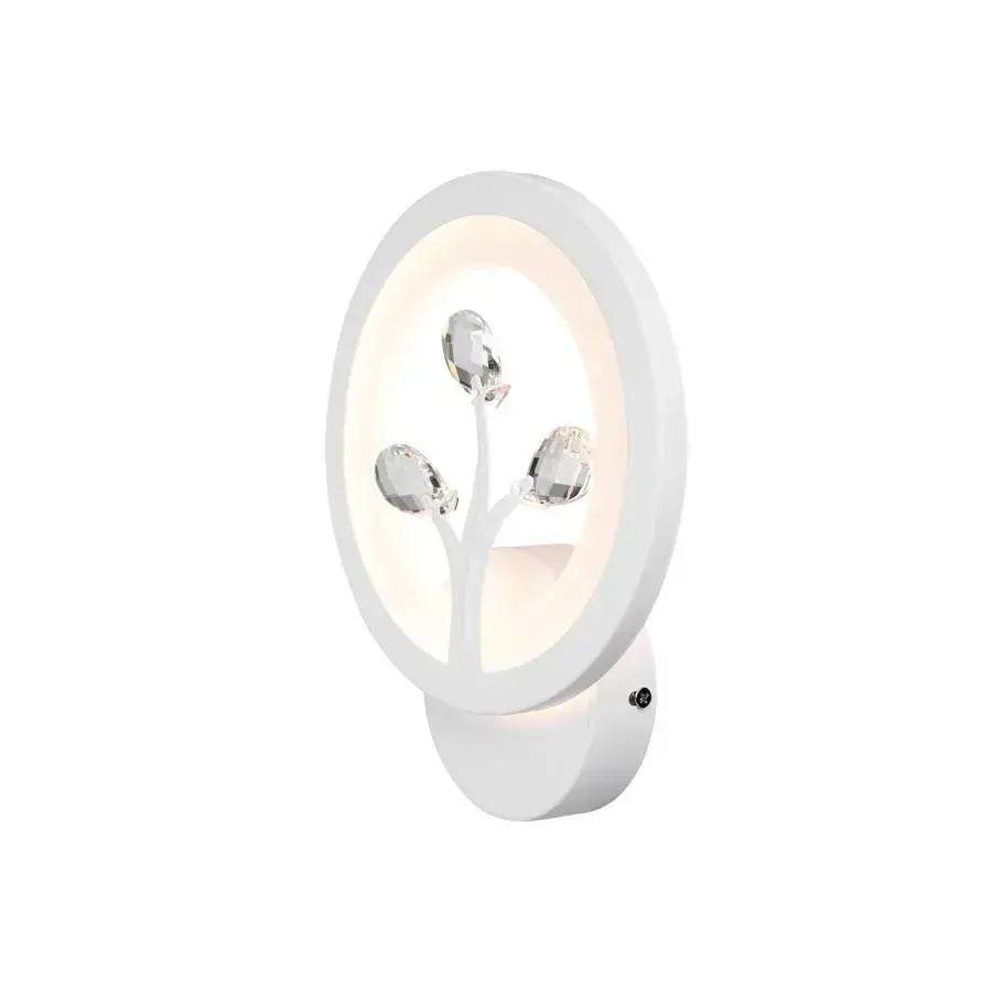 Alkalmazza a Daisy LED -t, 13W, hideg/forró/semleges fényt, fehér kristálytal