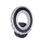 Alkalmazza a LED Nova Rotonda, 16W, fekete és rozsdamentes, meleg/hideg/semleges fényt