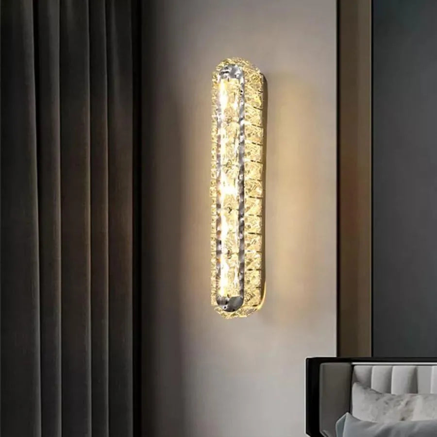 Alkalmazza Priscila LED, 5W, Crystal, fényes króm, meleg/hideg/semleges fény