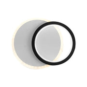 Vigyen fel 27W LED LED, 2 kör, hideg/forró/semleges fény, fekete -fehér