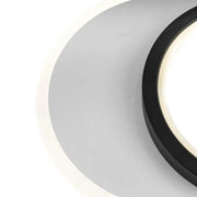 Vigyen fel 27W LED LED, 2 kör, hideg/forró/semleges fény, fekete -fehér
