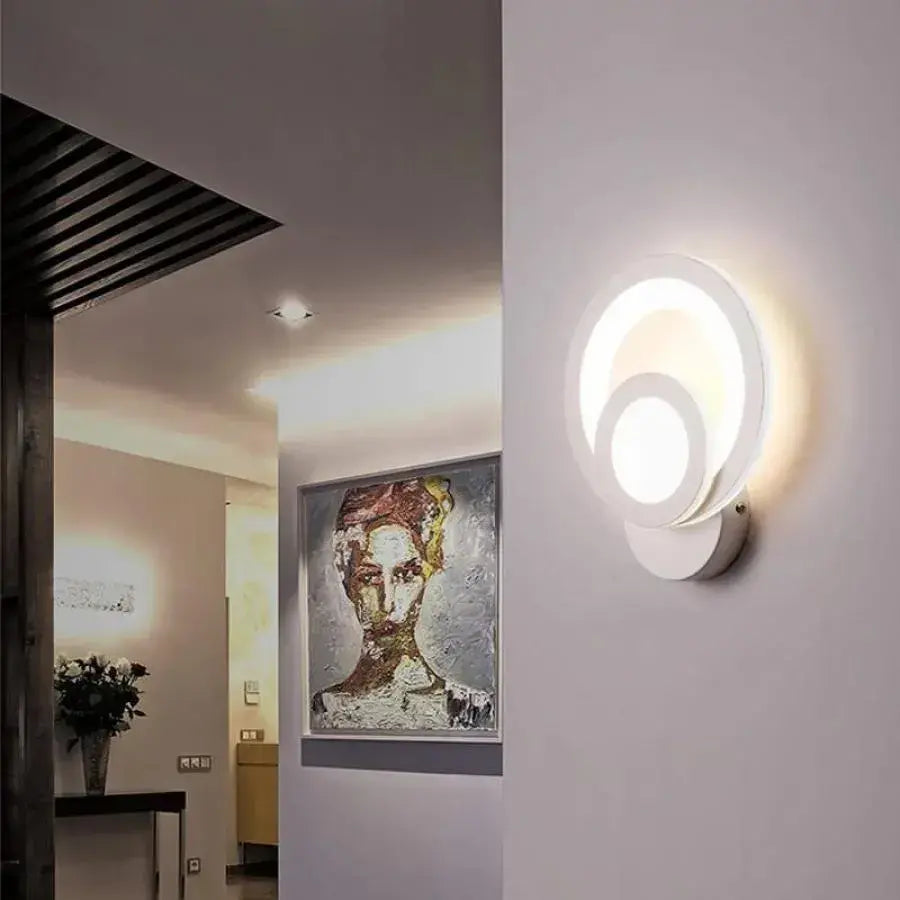 Vigyen fel Urban LED 19W kerek könnyű hideg/meleg/neutra akril és fehér fém