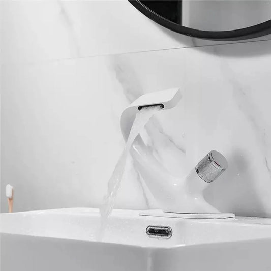 Washbasin akkumulátor, egészségügyi sárgaréz, fehér, OD/2058