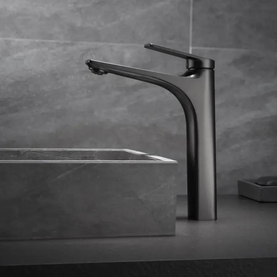 Washbasin akkumulátor, egészségügyi sárgaréz, fekete, 9927h