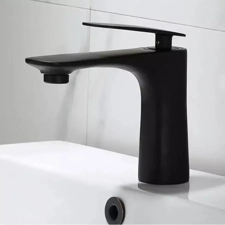 Washbasin akkumulátor, egészségügyi sárgaréz, fekete, CF2025