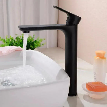 Washbasin akkumulátor, egészségügyi sárgaréz, fekete, CF2028