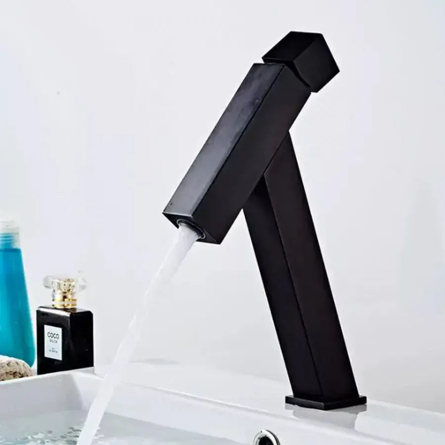 Washbasin akkumulátor, egészségügyi sárgaréz, fekete, od/2036