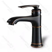 Washbasin akkumulátor, egészségügyi sárgaréz, fekete, od01/b