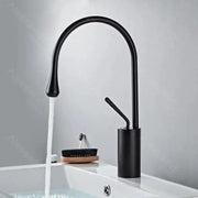 Washbasin akkumulátor, egészségügyi sárgaréz, fekete, wzy/327/b