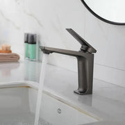 Washbasin akkumulátor, egészségügyi sárgaréz, grafit szürke, 9967n