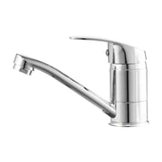 Washbasin akkumulátor, forgócső, 15 cm hosszúság, kerámia patron, króm, a csatlakozás tartalmaz