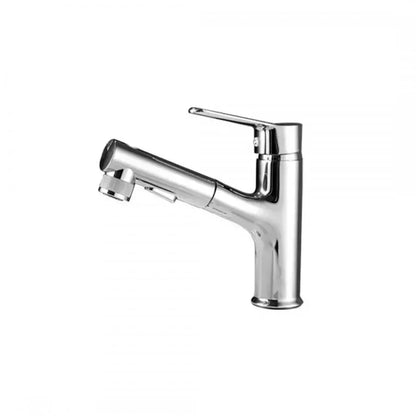 Washbasin akkumulátor extrahálható zuhanyzóval, egészségügyi sárgaréz, Chrome, 9337