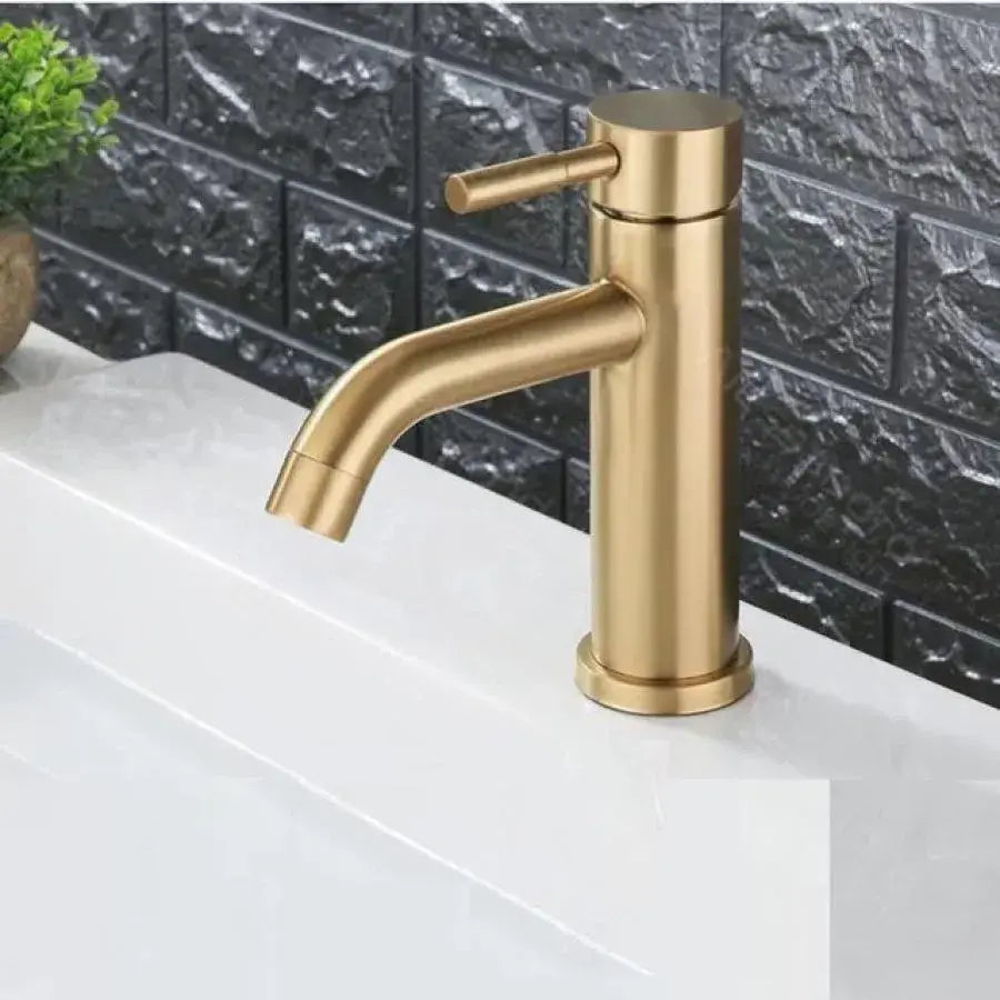 Washbasin akkumulátor, rozsdamentes acél 304, arany, n/mp0a1