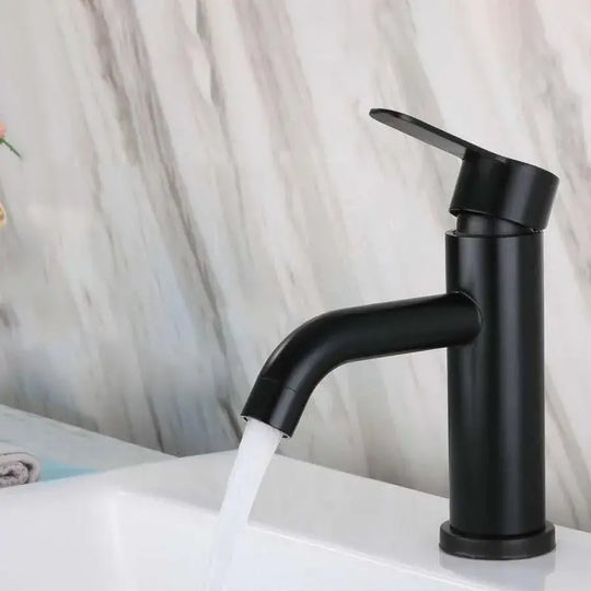 Mosogató csaptelep, SUS304 rozsdamentes acél, fekete, HS/LY007 fürdőszobai csaptelepek Alapértelmezett cím Alessandro Design