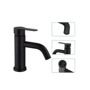 Washbasin akkumulátor, rozsdamentes acél 304, fekete, hs/ly007