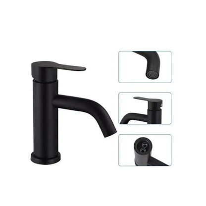 Washbasin akkumulátor, rozsdamentes acél 304, fekete, hs/ly007