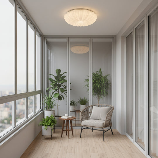 Margareta LED mennyezeti lámpa 23 cm, 22W, 3000K / 4000K / 6000K, fehér, fém és akril LED mennyezeti lámpák Alapértelmezett cím Alessandro Design
