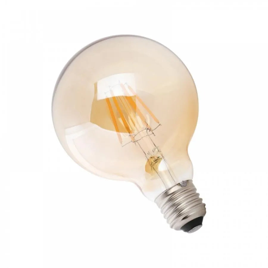 BC G125, E27, 8W, meleg fény