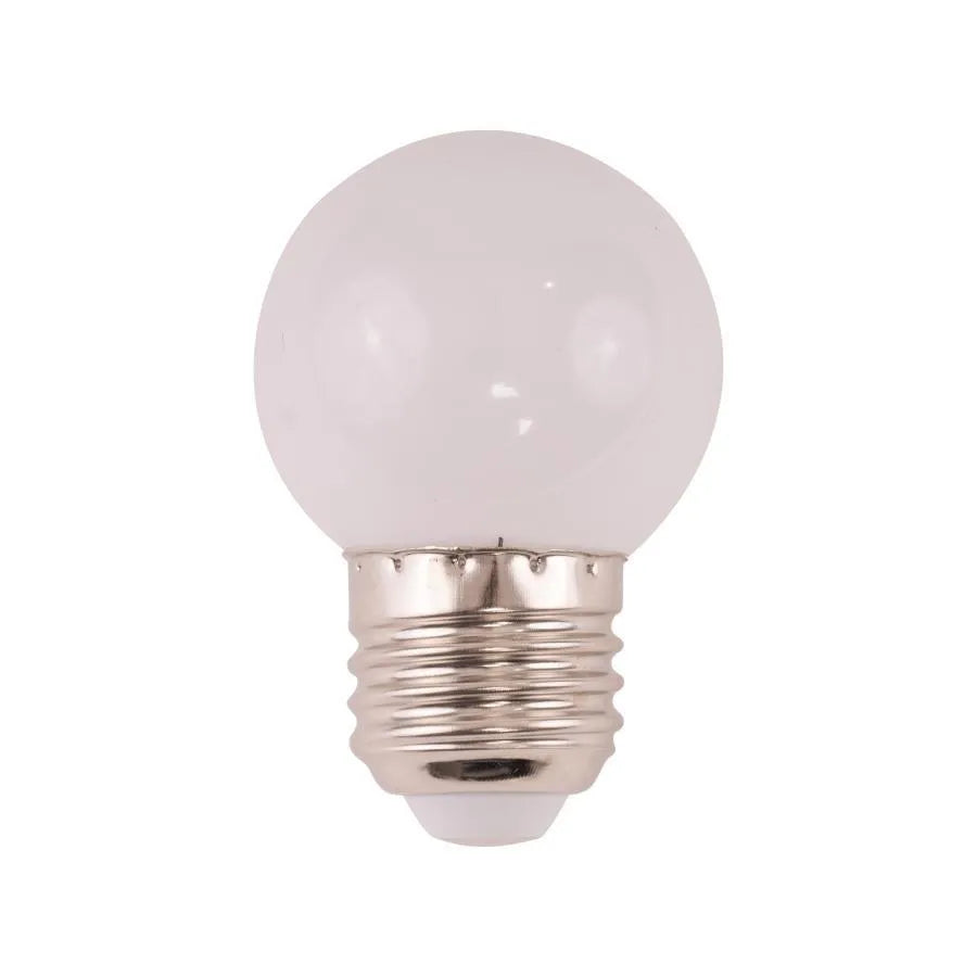 LED izzó, E27, 2W, fehér