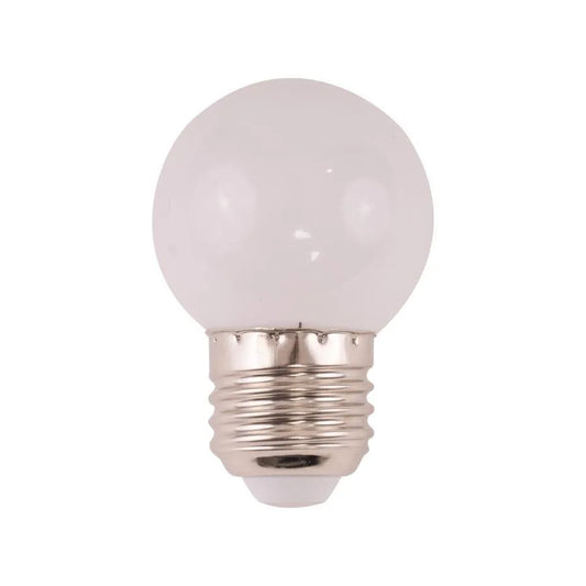 LED izzó, E27, 2W, fehér