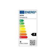 LED -es izzószál ST64 E27 4W 2500K