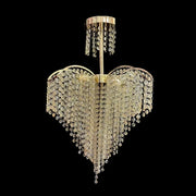 Crystal Chandelier Conwy Eleganza, 4xe27, 47 cm átmérőjű, arany