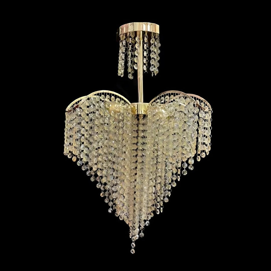 Crystal Chandelier Conwy Eleganza, 4xe27, 47 cm átmérőjű, arany