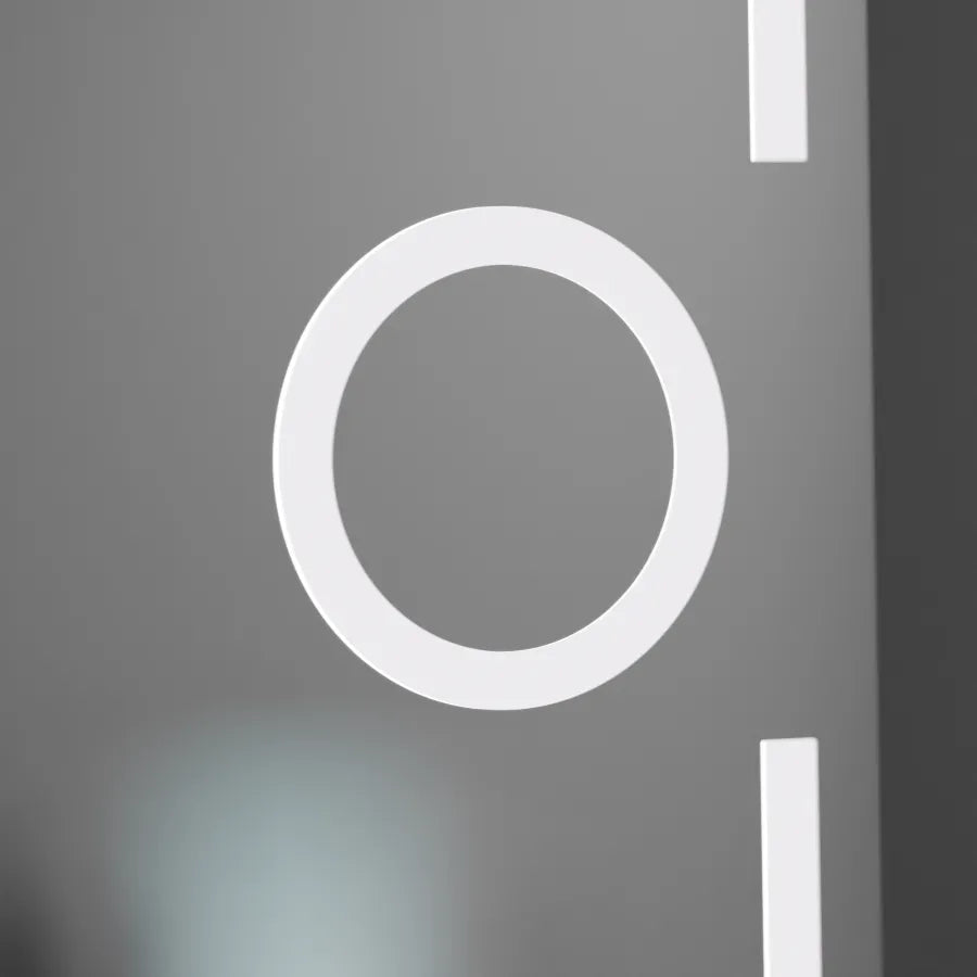 Mirror LED téglalap alakú 50x70cm eclat mozgásglow marcello viták és termáló luba cosmica dimabilil