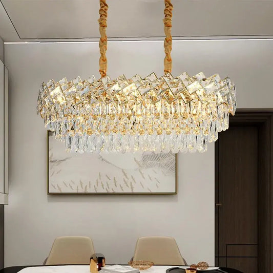 Crystal Crydelabru Windsor Regalis 10x E27, 85 cm átmérőjű, fényes arany, állítható magasság