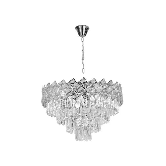 Cristal Chandelier Alec 7x E14 ezüst